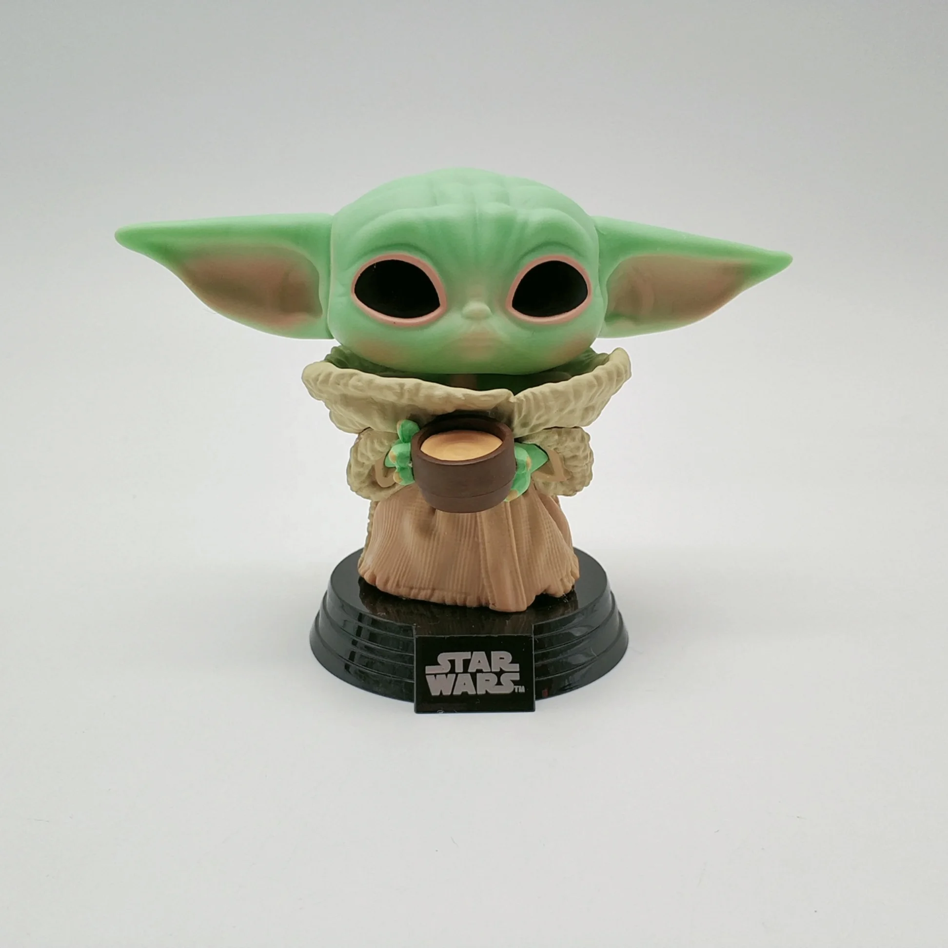  Новинка экшн-фигурка FUNKO POP baby yoda детская фигурка с Кубком из фильма игрушки модель кукла подвижной головой коллекционная 378
