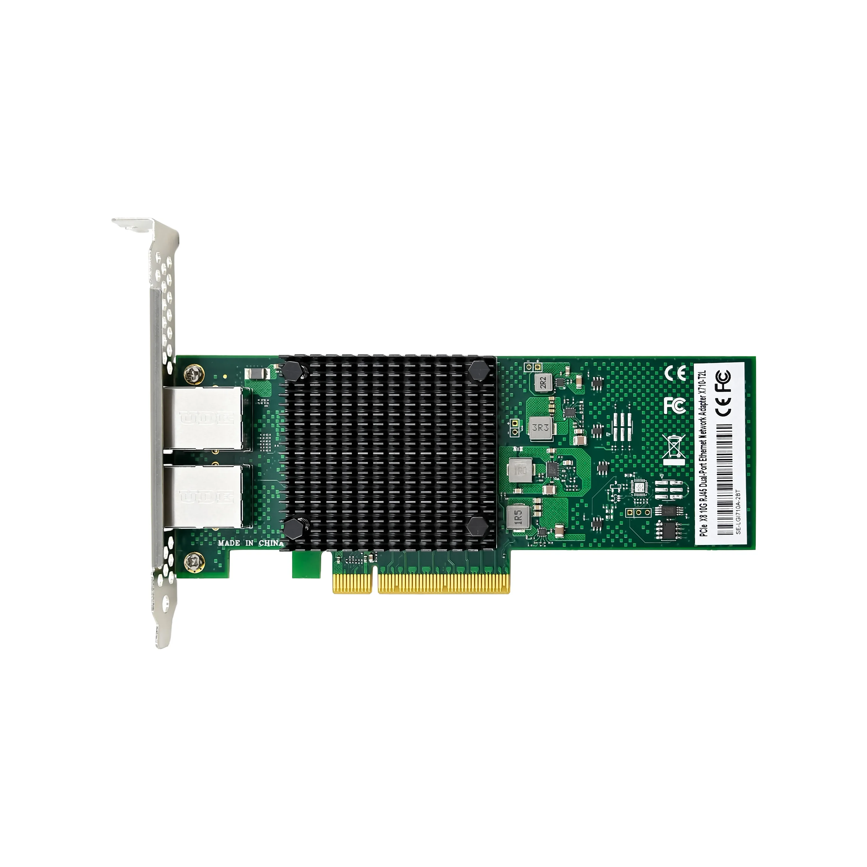 ST7323 PCIe X710-T2L Dual-Port RJ45 10GbE Ethernet Card