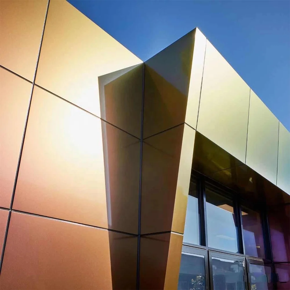 Acp Panel Apartment Building Material Aluminum Composite Panels Facade Cladding Acp Panel