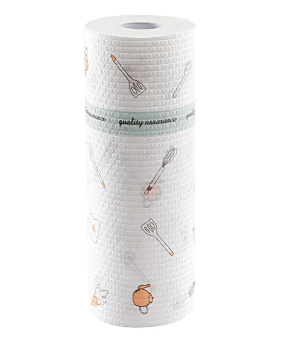 Washable oil-free lazy person 50 dry wet kitchen towel paper disposable dishcloth