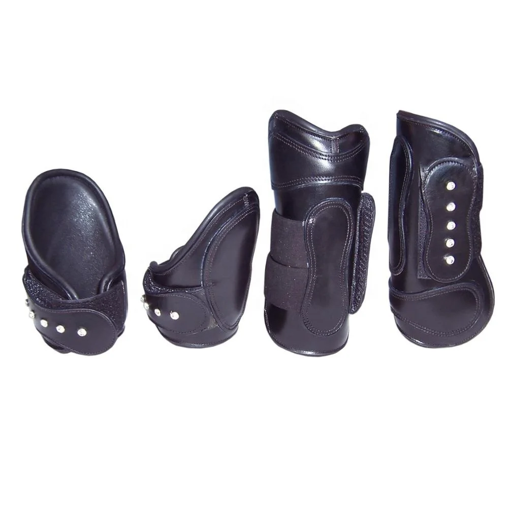 
Wholesale Manufacturer Of Top Quality Italian Leather Horse Safety Pads 
