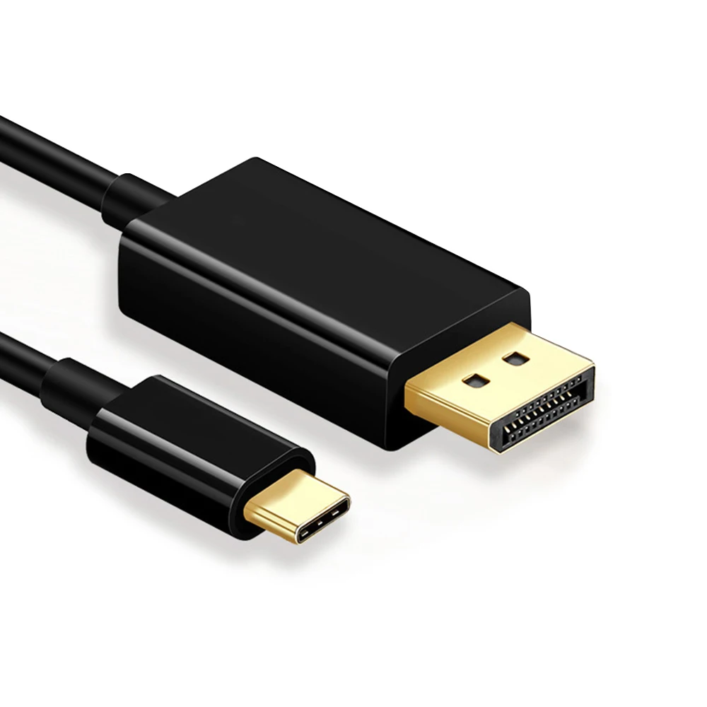Wholesale High Quality USB C to DisplayPort Cable 4K DP Type C to Display Port 1.2 Cable