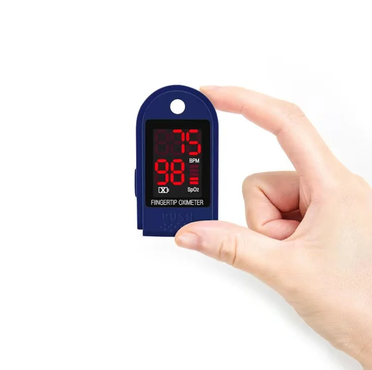 
hot selling Handheld Portable Blood Oxygen Saturation Fingertip Oximetry Finger Pulse P-01 