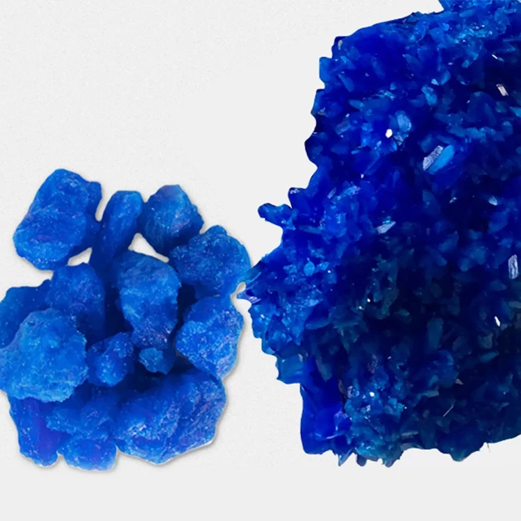 Blue crystal Sulphate price with chemical CuSO4 5H2O copper sulphate
