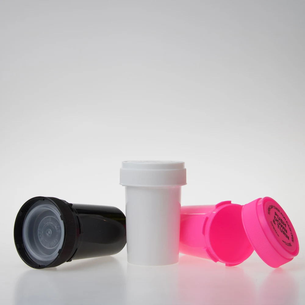 plastic vial with plastic cap capsule packaging vials