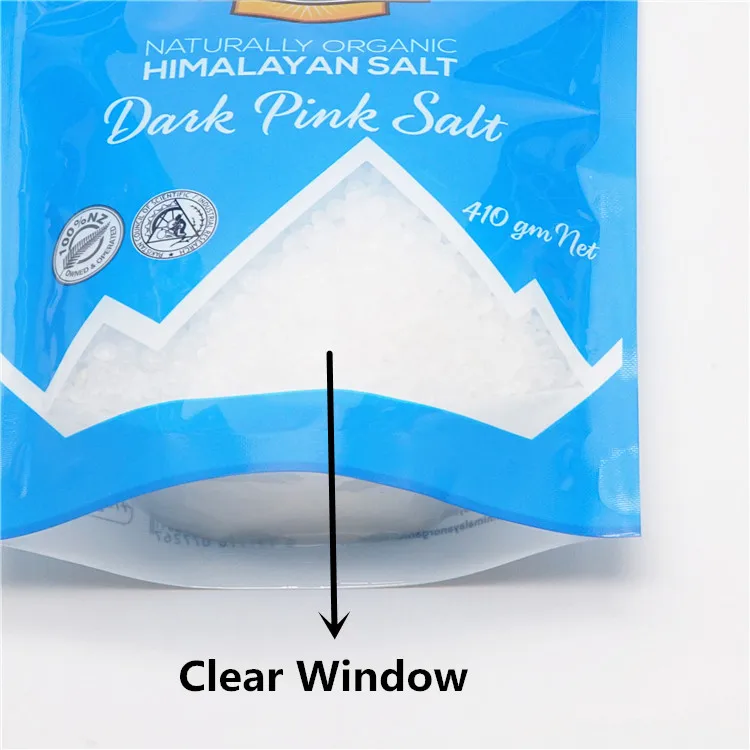 Stand Up Salt Packaging Bag Pouches seasoning packaging bags Spice Custom Food Plastic Salt Packaging Bags Pouch