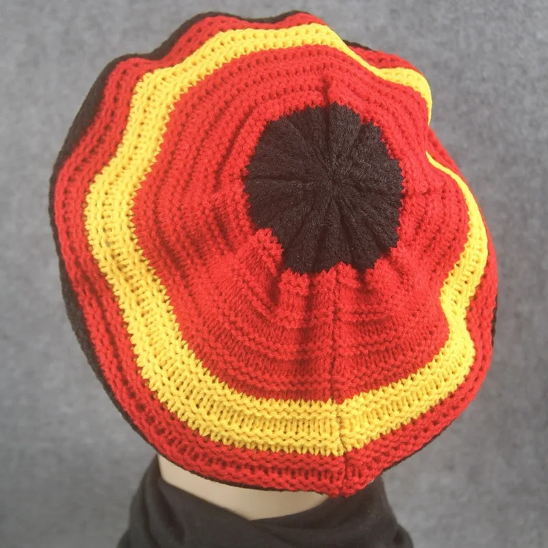 Knit Rasta  Reggae Jamaican Cap