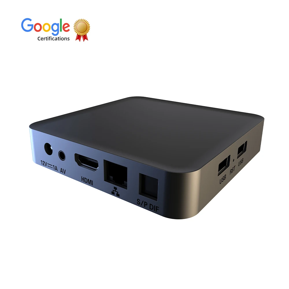 New Design Dcolor GD2 Fast Speed Arm Mali-G31 Mp2 Smart Android Tv Box Compatible Chromecast Built-In With High Quality