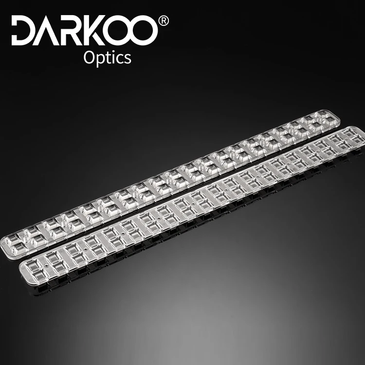 Led Len Linear Light Board With Lens Len Linear Light Cre Led Lenses With White Holder 417X32Mm Linear Light Pendant Led Lenses