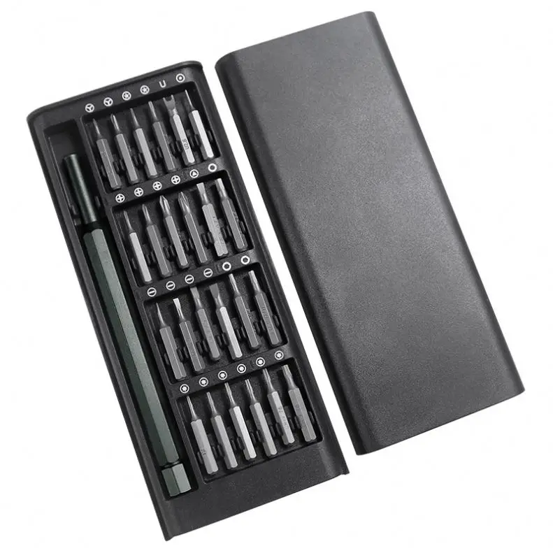 Cell Phone Pocket Precision Screwdriver Set Repair Tool Kit Multi Laptop PC 24 Bits for Iphone Samsung Xiaomi Plain OEM Head Box
