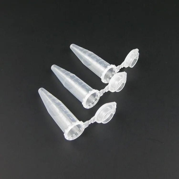 DNase RNase Free Plastic Single Micro Centrifuge  PCR Tube 1.5ml
