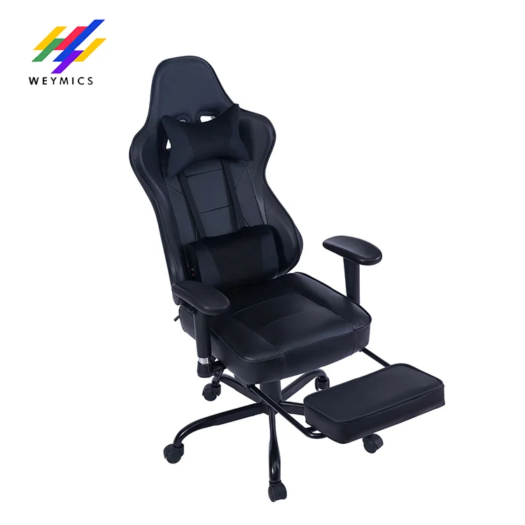 
8280 Modern High Back Black PU Luxury Executive Swivel Game Chair Gaming 