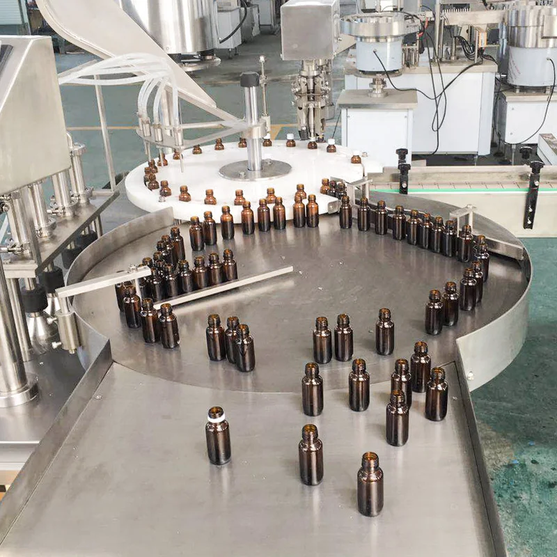 High Precision effective automatic pharmaceutical small scale bottling filling