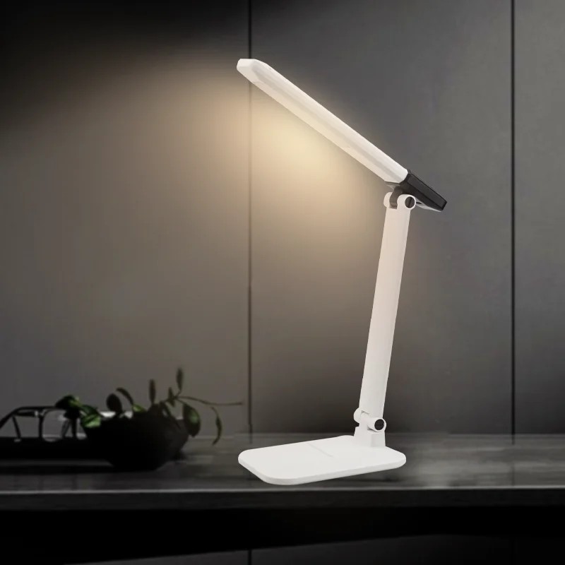 Modern minimalist 3 color endless dimming multi-functional LED table lamp removable working night light