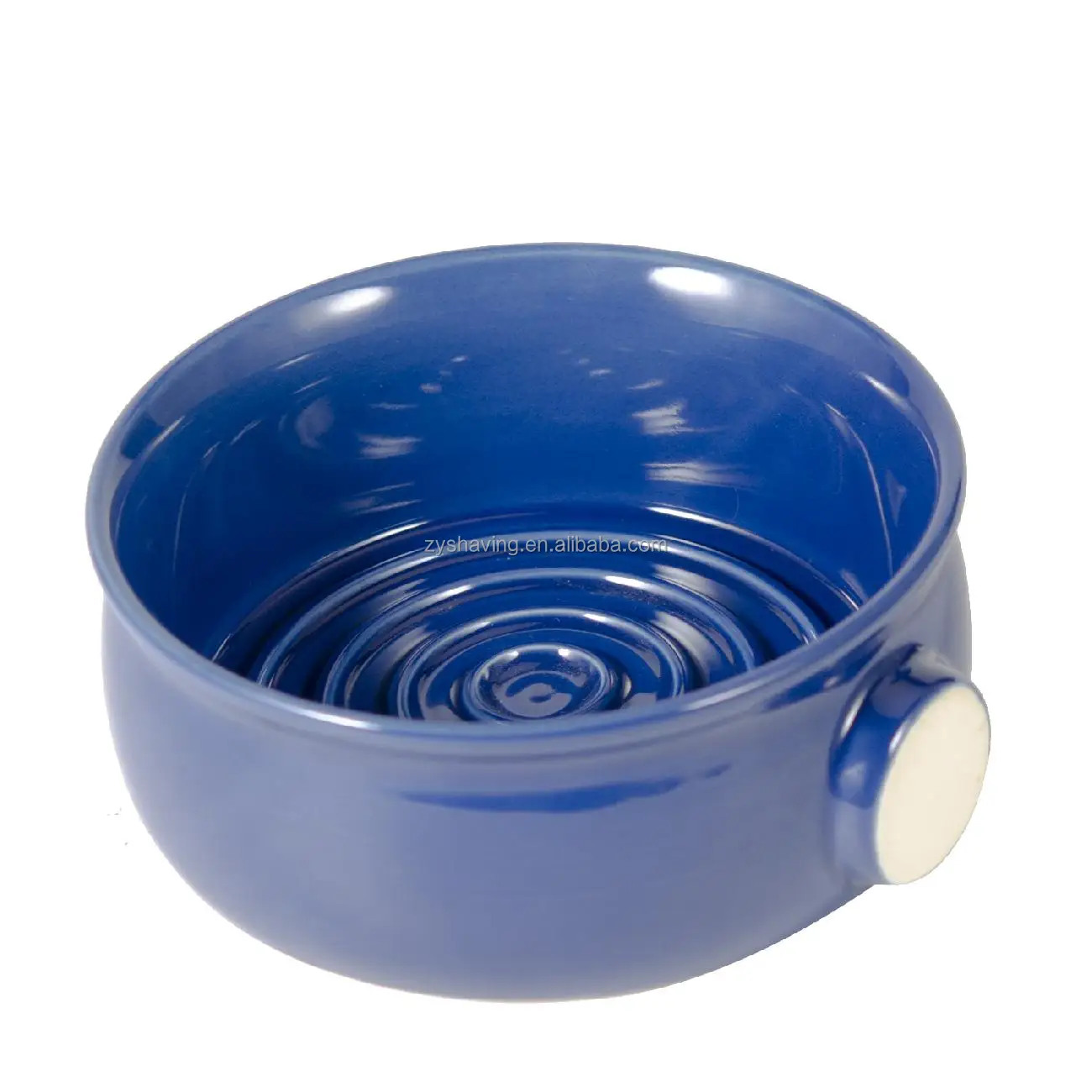 ZY Ceramic Beard Shaving Cream Bowl Shaving Soap Mug For Barber Shop Salon Beard grooming set for men Shave Lather Gift