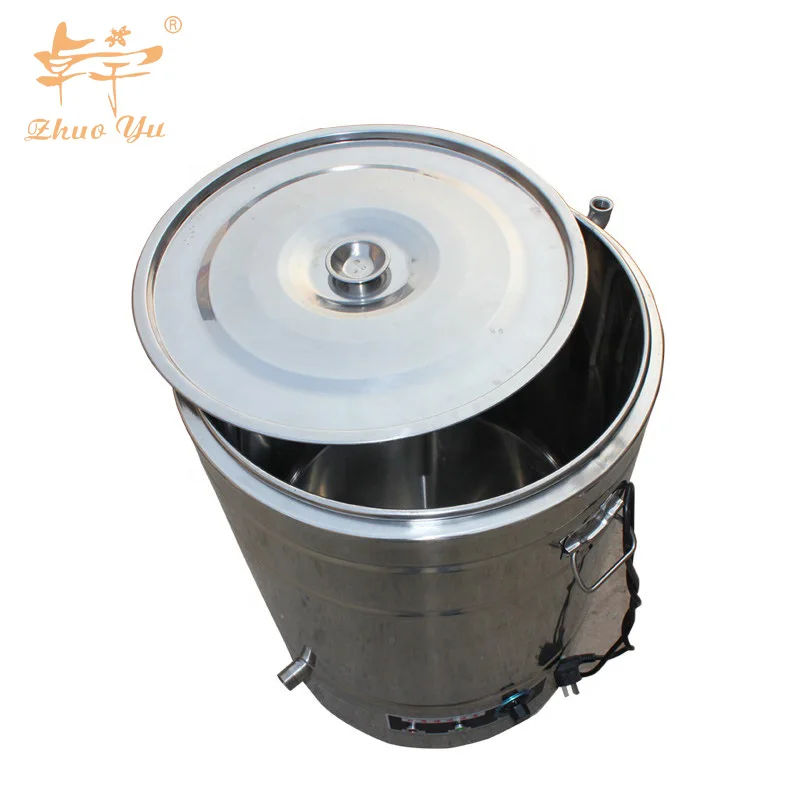 Beekeeping Tools Honey Storage 70L / 90L Honey Heating Barrel / Honey Tank With Temperature Remote Control