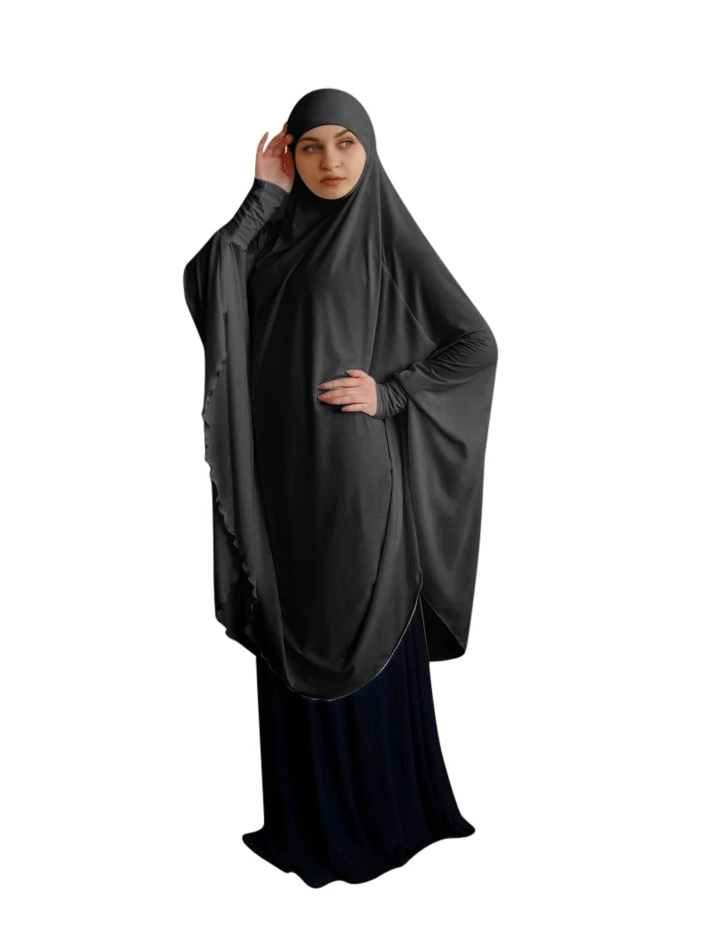 
Biglife065D solid color khimar malaysia women niqab muslim burqa 