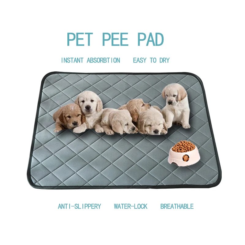 cheap pet puppy pad biodegradable training pad Reusable Washable absorbent Dog Pet  Pee pad dog pee Mat training product