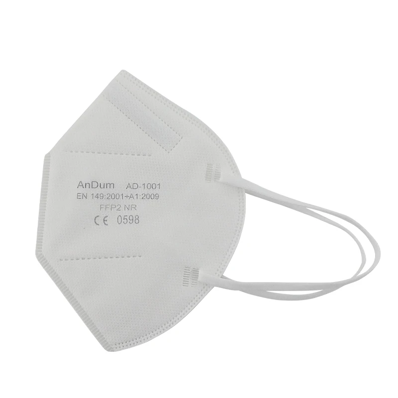 Andum Skull Heads Respirator Healthcare Foldable Dustprioof Protevtive White Fabric Gas ffp2 Manufacturers Face Mask