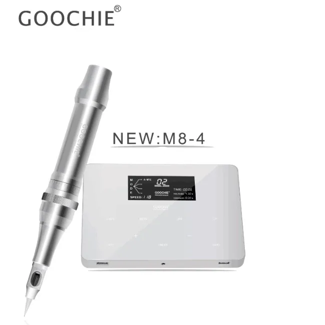 Заводская поставка новая машинка для перманентного макияжа gooaie M8 микропигментация оборудование микроблейдинга набор татуировок