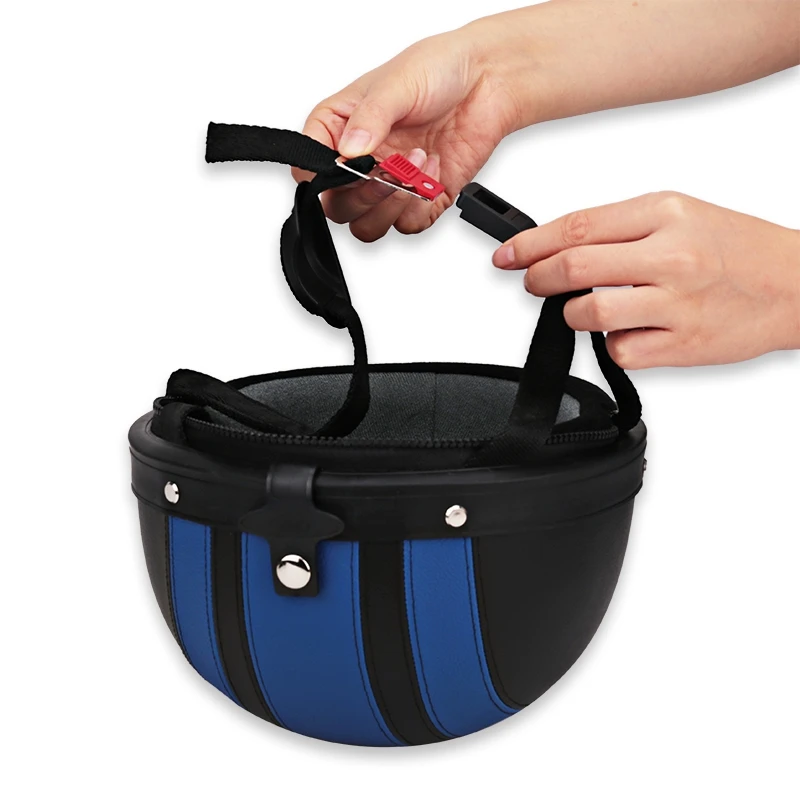 
Military Style Retro Half Pilot Helmet Motorcycle Men Women Leather Vintage 3/4 Open Face Helmet Scooter Bike Moto 