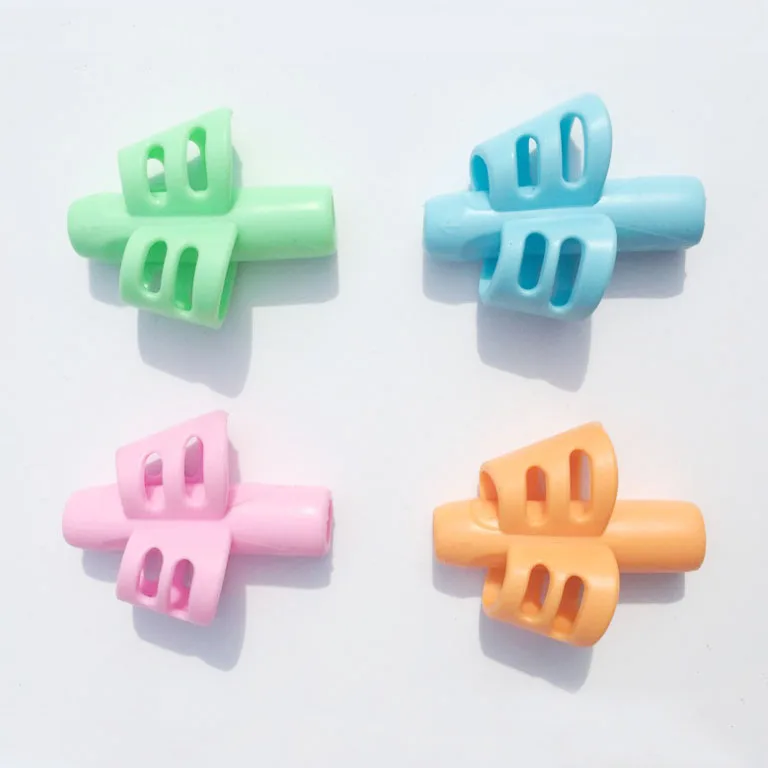 Eco-friendly pencil holder rubber pencil grip children pen grip corrector