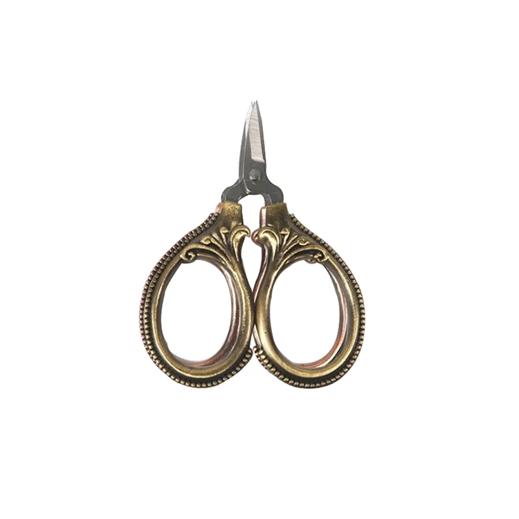 Mini Colorful Stainless Steel Vintage DIY  Tailor Sewing Embroidery Scissors Yarn scissor