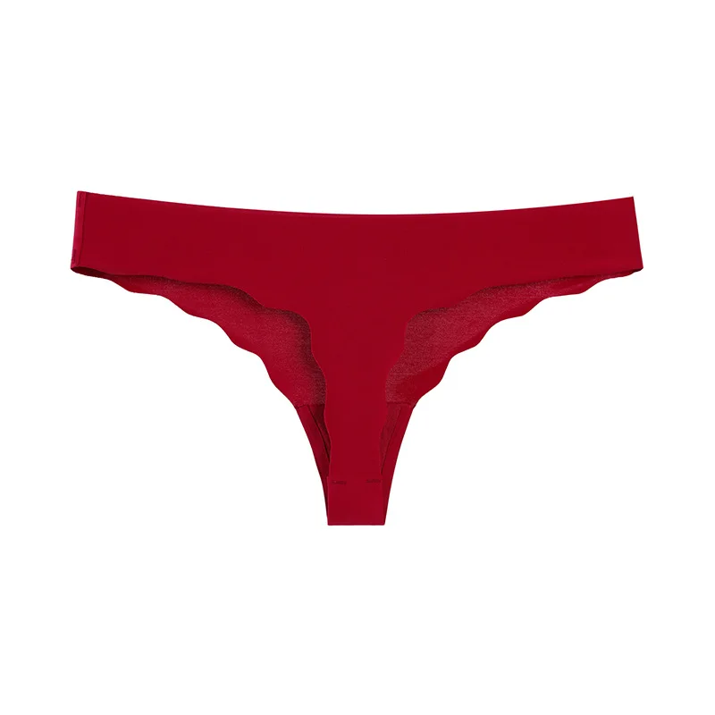 new ladies solid traceless leopard ice silk breathable briefs g-string female low-wast thin sports underwear
