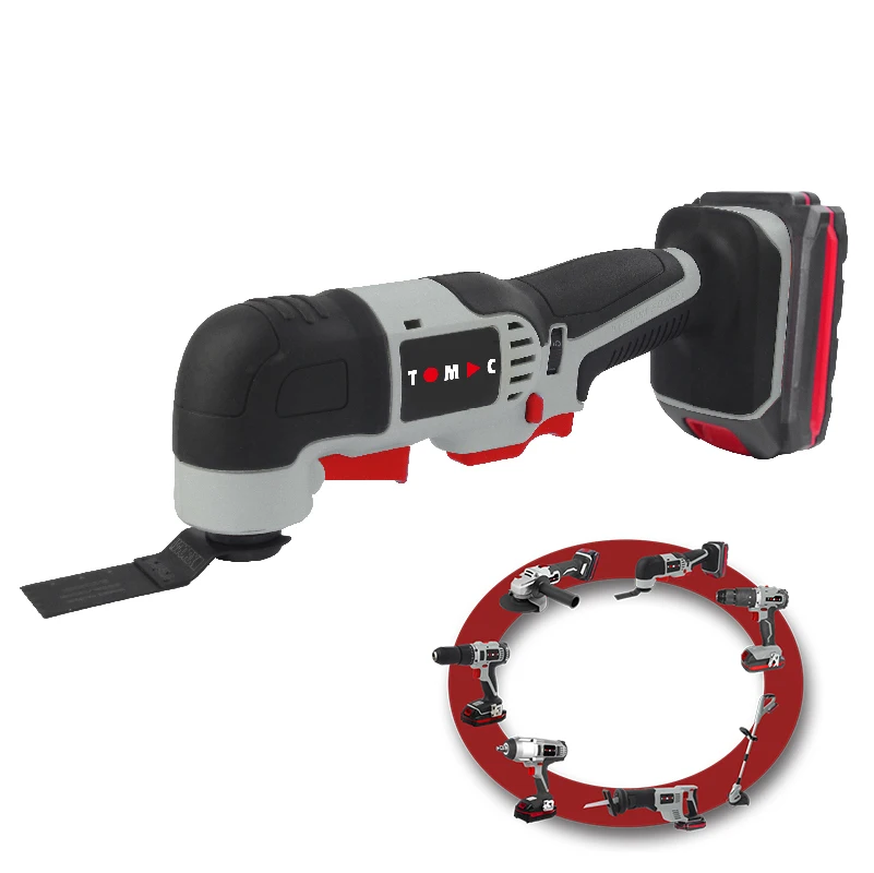 TOMAC 20V Rechargeable Portable Cordless Oscillating Multi-function electric power tool