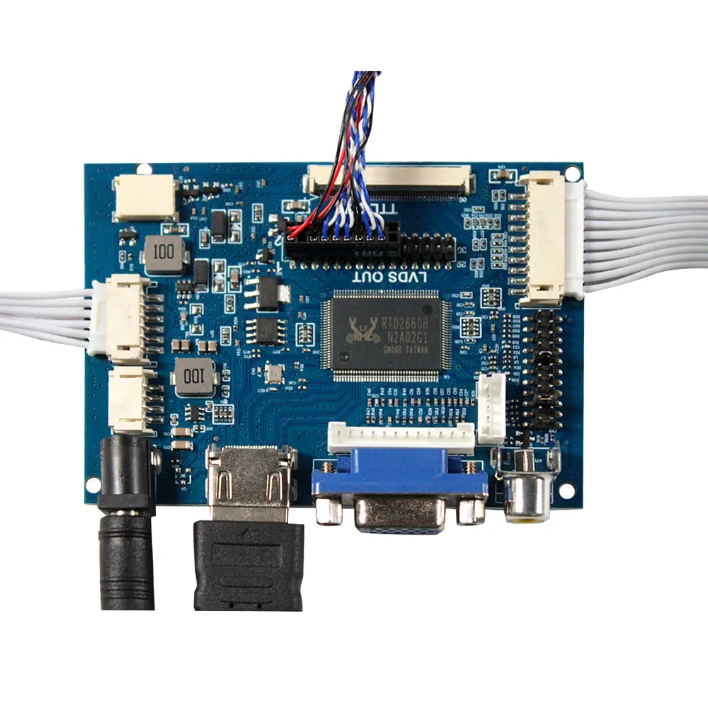 123 Lcd Display Ad Display Screen Computer Display 12.3Inch 1280X480 Stretched Bar Lcd Screen With Hd-Mi Vga 2Av Driver Board