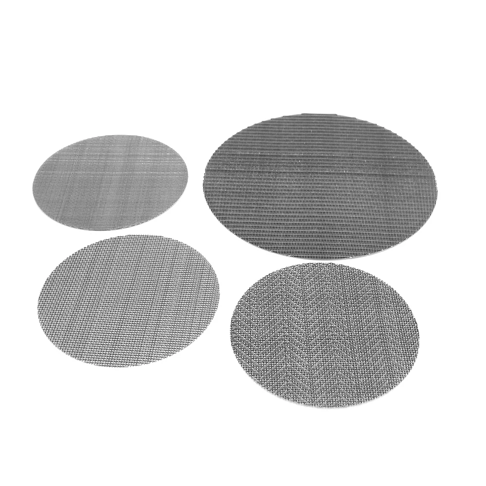 Китайская фабрика поставляет железную плетеную проволочную сетку из углеродистой стали сетчатый фильтр диск черная стальная проволочная сетка для пластикового экструзионного фильтра