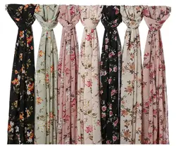 wholesale print chiffon hijab floral malaysia headscarf shawl