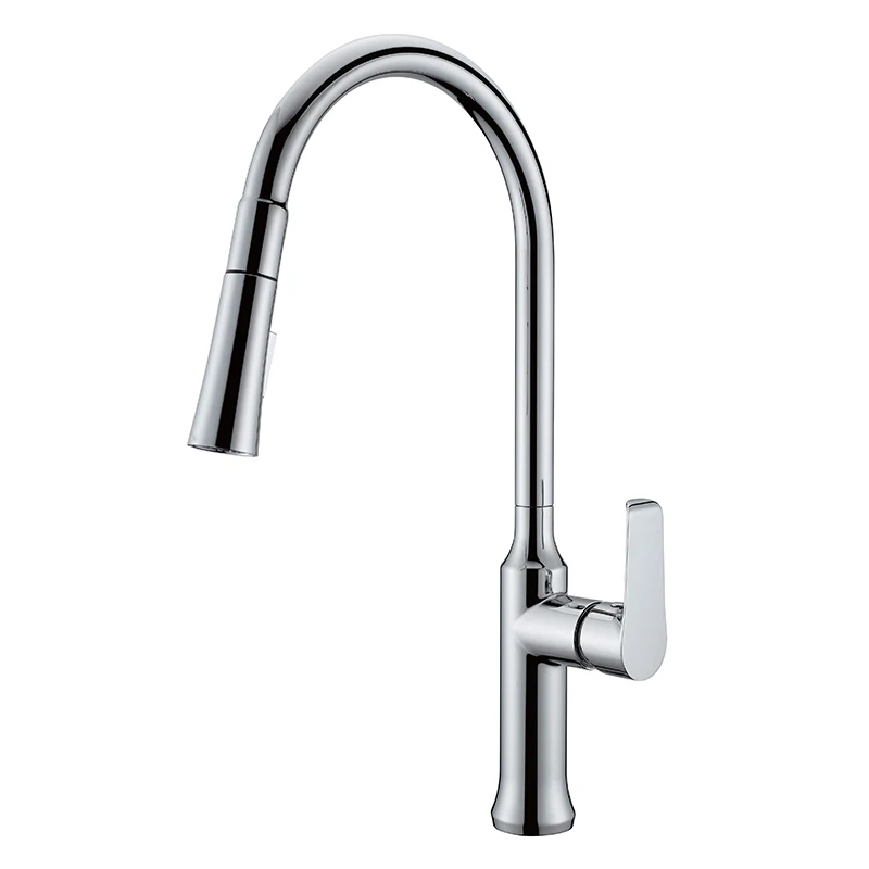 Brushed Nickel CUPC NSF Pull Down Sprayer Single Handle Kitchen Sink Faucet 304 Stainless Steel Black and Gold Sale CLASSIC Core