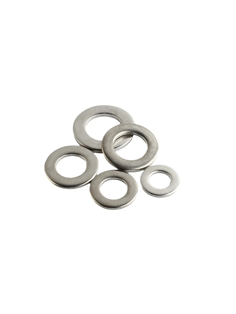 304 stainless steel ultra-thin flat washer, enlarged metal washer, thickened circular screw flat washer, meson Huasi M2M30M64