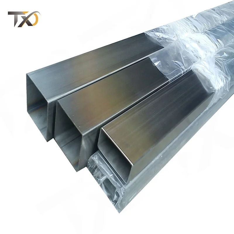 Square Hollow Steel Tube 304 Stainless Steel Capillary Tube 50mm Stainless Steel Pipe Slide Seamless Tube Pipe
