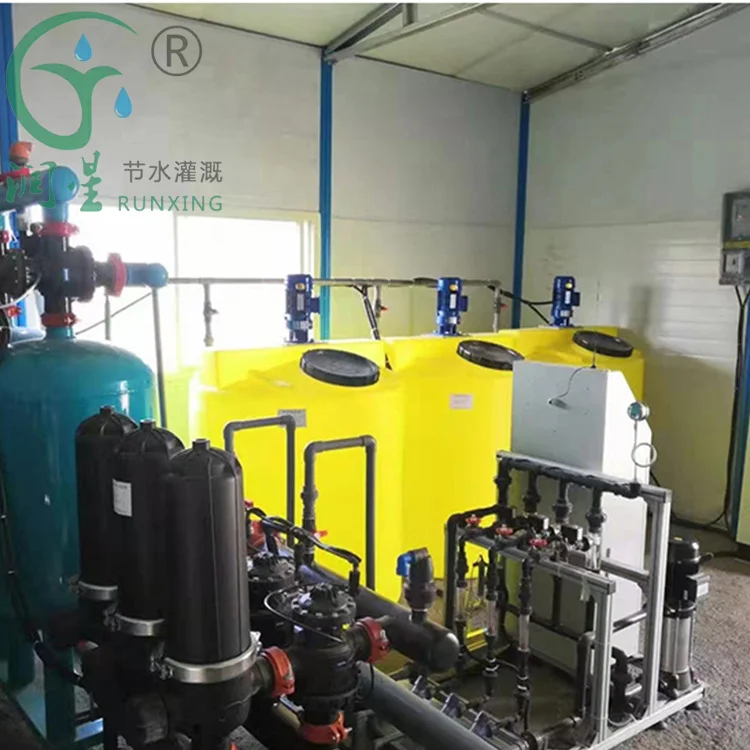 Greenhouse Smart Hydroponic Irrigation System Smart Water Fertilizer System Metal Irrigation Equipment Pump Core Components