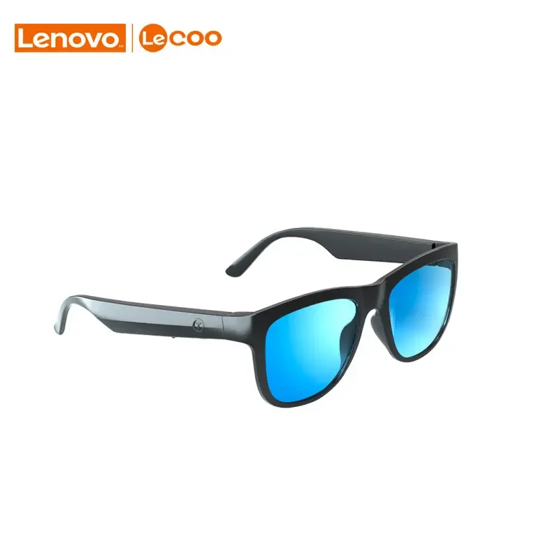 Lenovo Lecoo C8 smart Wireless  Unisex Polarized Sunglasses Bone Conduction Headphones Audio Headsets Smart Audio Music Glasses
