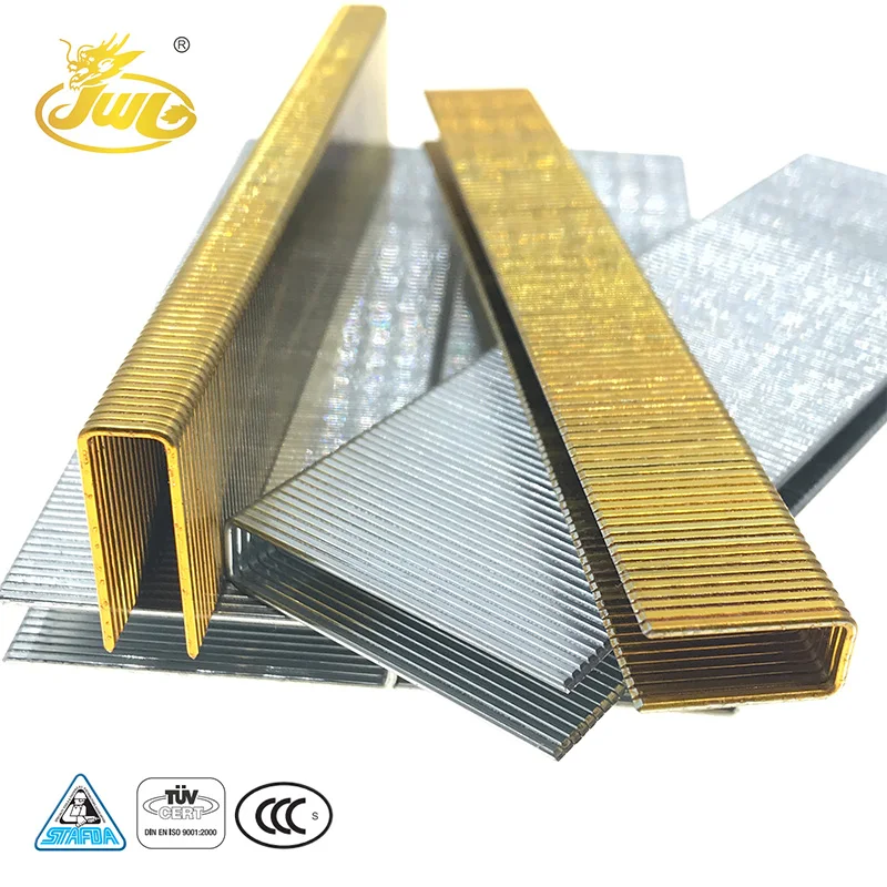 Newest OEM Tenacity Standard 18GA Sofa Furniture Staple U-Type Nail 92 Series Staples