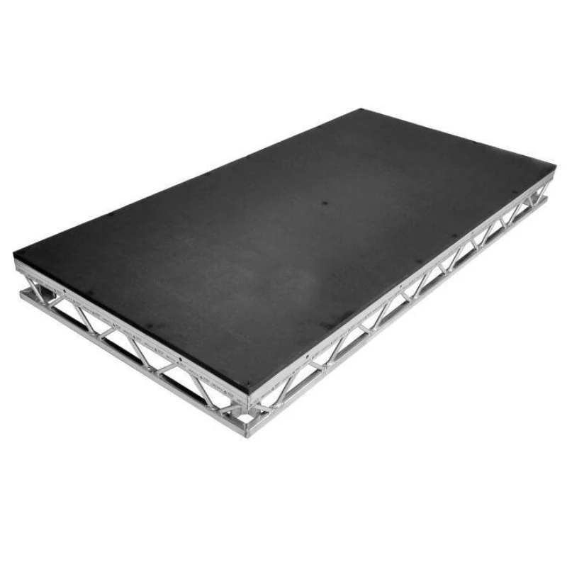 ESI portable arch triangle stage quad 1x1m Aluminum Stage  Platform truss aluminum  LiteDeck