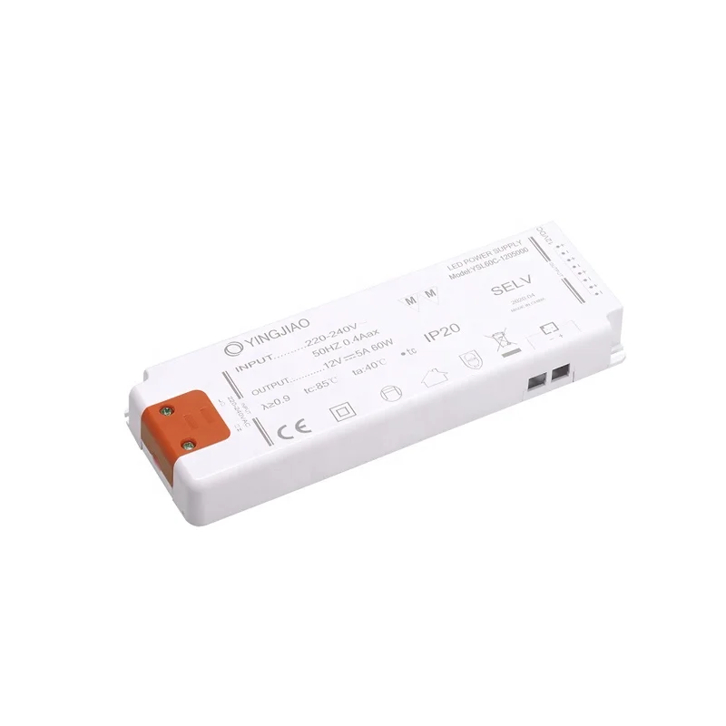 Multi Port LED Driver Factory 75W 100W 100-240V AC to DC Power Supply Slim Constant Voltage LED Driver