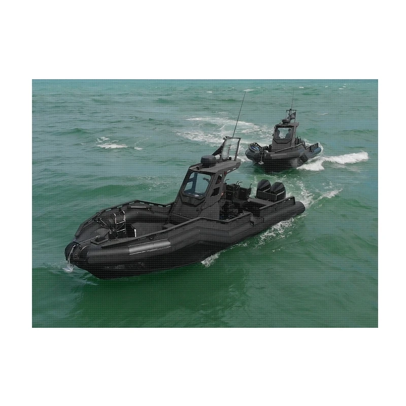 Defense workboat HDPE  pilot military boat for sale