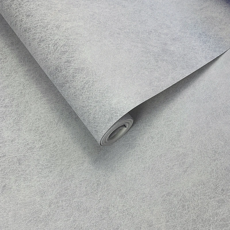 Plain color simple silk texture wallpaper thickened high-end feeling living room bedroom study background fashionable wallpaper