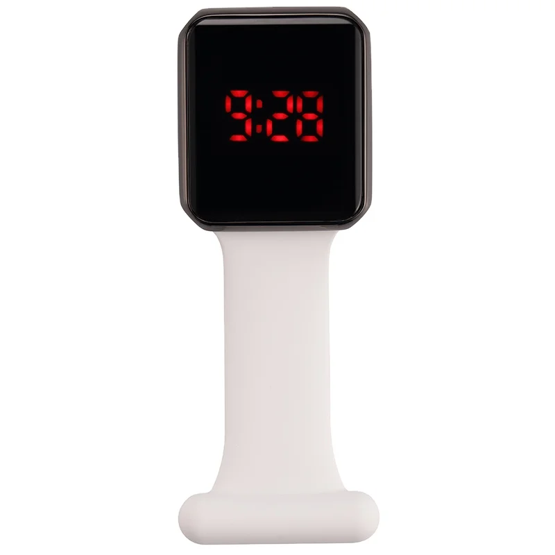 High quality Customized Stainless Steel Lapel Pin Brooch Muilt-color Student Pocket Nurse Watch