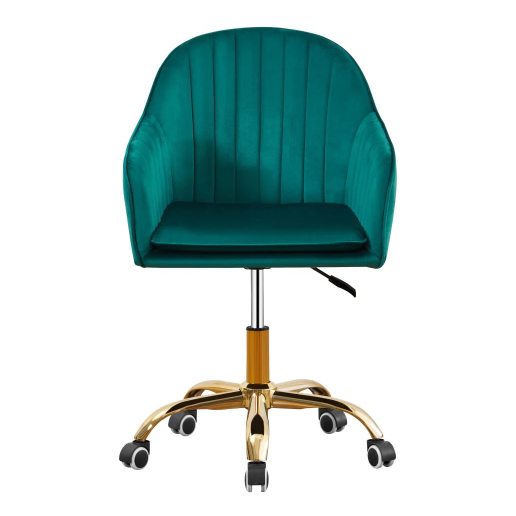 Nordic Contemporary Restaurant Furniture Dinning Room Velvet Fabric Metal Legs Dining Chairs