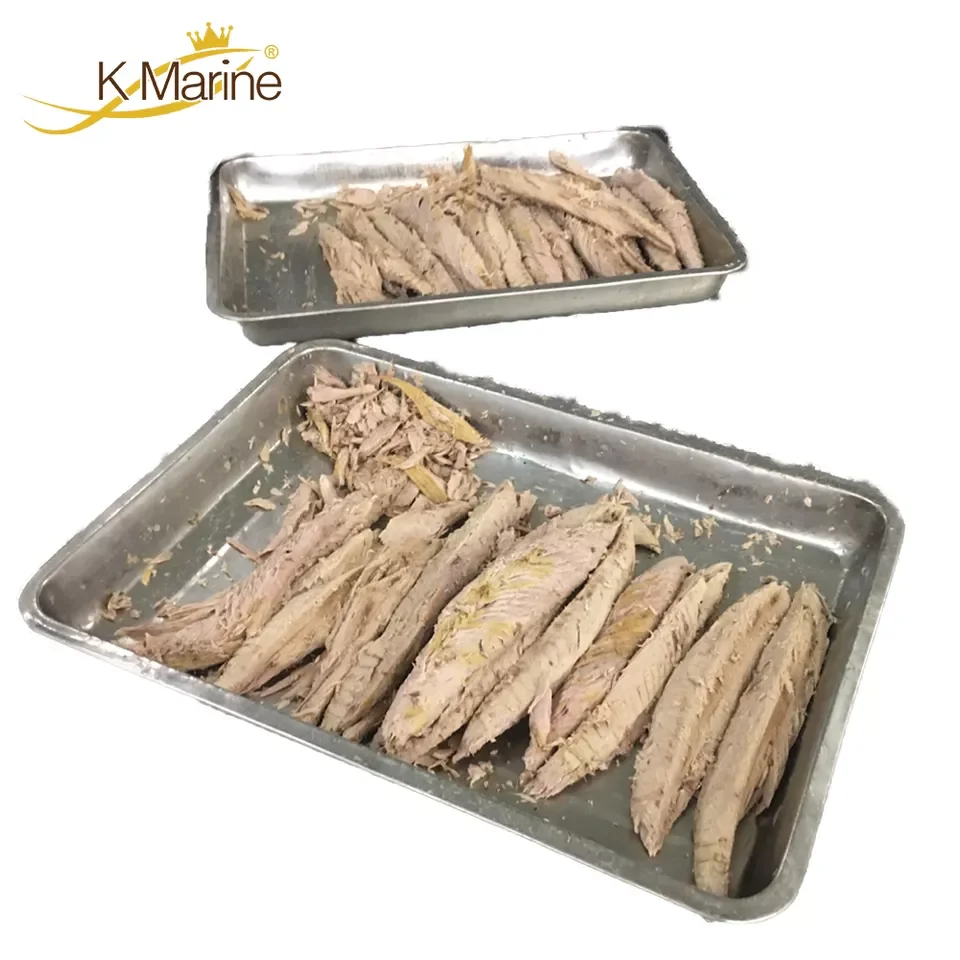 Замороженные целые желтоперые свежие поясницы тунца