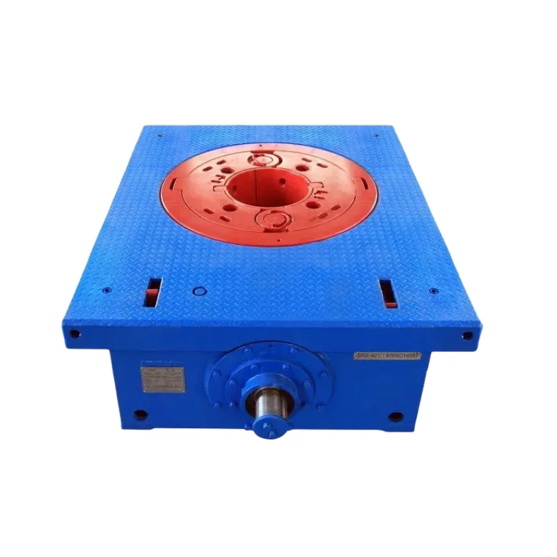 Поворотный стол с главной втулкой двухрядная звездочка