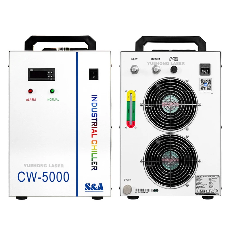 Промышленный водяной охладитель S & A CW3000 CW5000 CW5200 CW6000