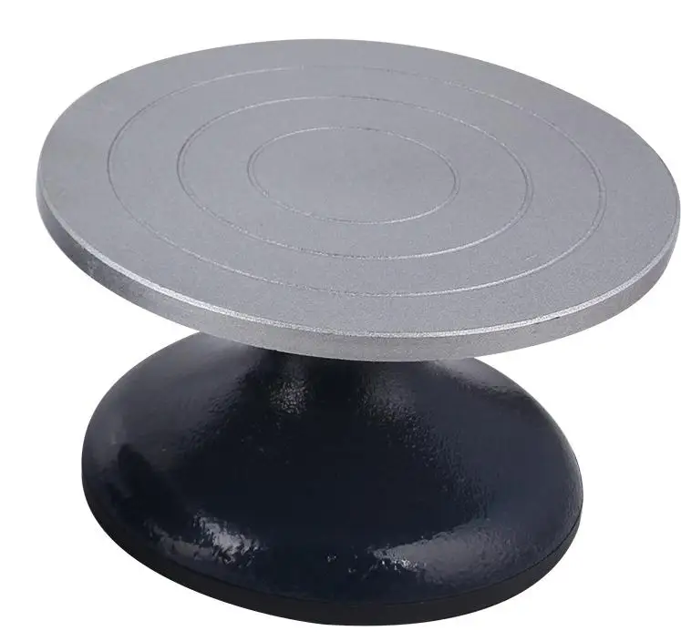7' 12' Diameter Pottery Heavy Duty Banding Wheel All Metal Construction Turntable with Ball Bearings Sculpting Wheel