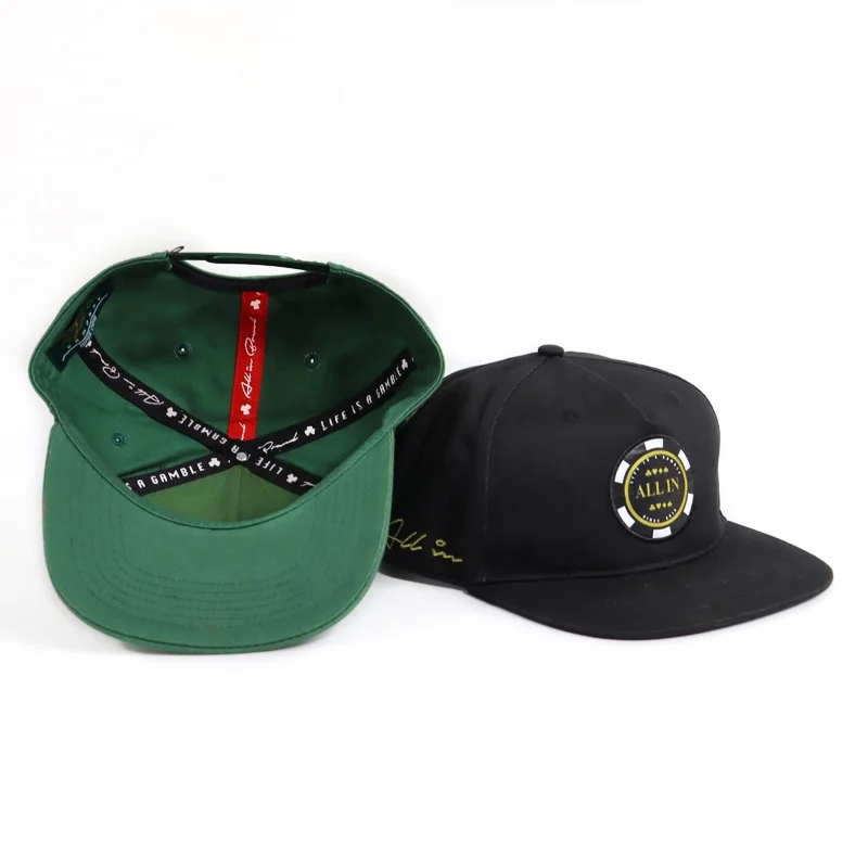 Design 3D Pull Print Custom Logo 5 Panel Snapback Hat