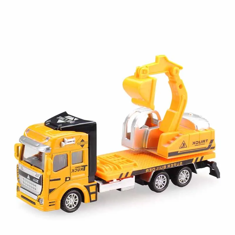 High Quality Alloy Engineering Truck Cement Mixer Truck Model Concrete Mixer Construction Car Kids Toy Gift For Children Gifts